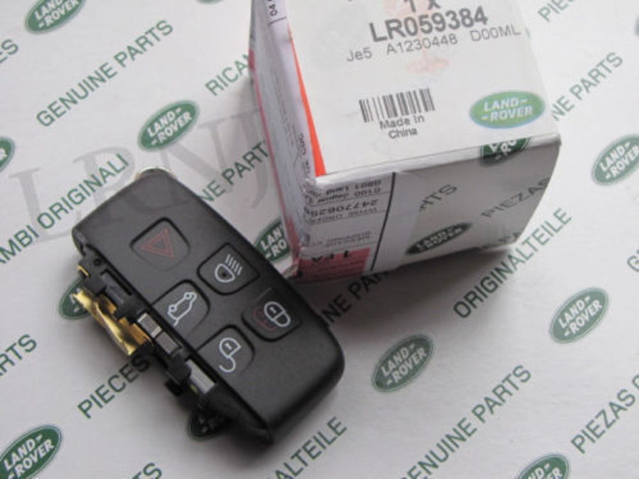 LAND ROVER RANGE ROVER SPORT 2012-2013 REMOTE CONTROL KEY FOB COVER CASE PART NUMBER: LR078921 LR059384