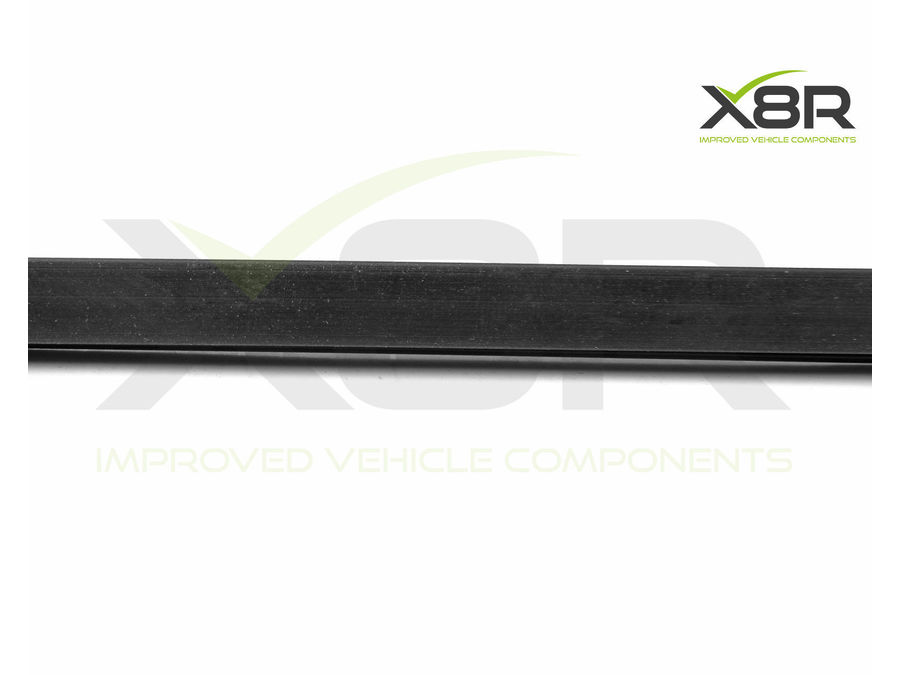 SMALL BLACK RUBBER U CHANNEL EDGING EDGE TRIM SEAL SQUARE PROTECT PROTECTION BUMPER PART NUMBER: X8R0108