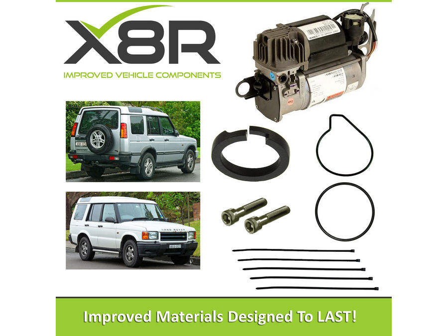 LAND ROVER DISCOVERY 2 II 1998-2004 WABCO AIR SUSPENSION COMPRESSOR PISTON SEAL & DRYER FILTRATION REBUILD KIT PART NUMBER: X8R45/FILTER