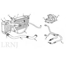 LAND ROVER RANGE ROVER CLASSIC & P38 V8 RADIATOR FILLER BRASS PLUG DRAIN & RING PART NUMBER: ERR4686 ERR4685