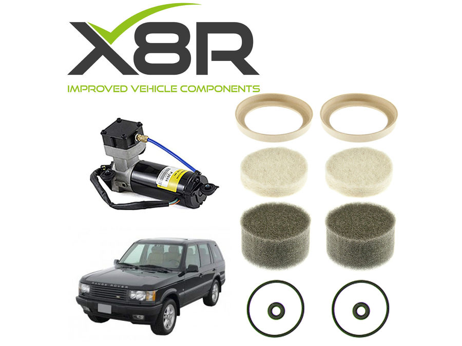 LAND ROVER RANGE ROVER P38 AIR SUSPENSION COMPRESSOR REPAIR KIT FIX X2 ANR3731 PART NUMBER: X8R23