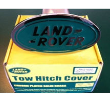 LAND ROVER CHROME TOW HITCH COVER RECEIVER 2" NEW GENUINE LAND ROVER PART NUMBER: LRK91690